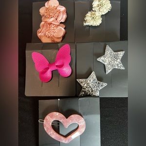 Girls hair clip bundle.